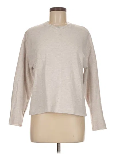 Pre-owned Zara Pullover Sweater In Tan