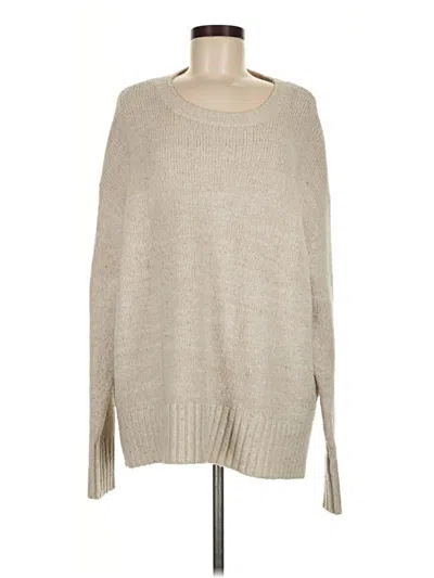 Pre-owned Zara Pullover Sweater In Tan