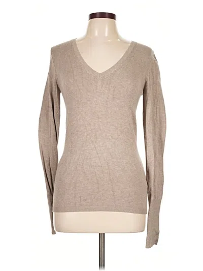 Pre-owned Zara Pullover Sweater In Tan