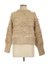 Zara Pullover Sweater In Tan