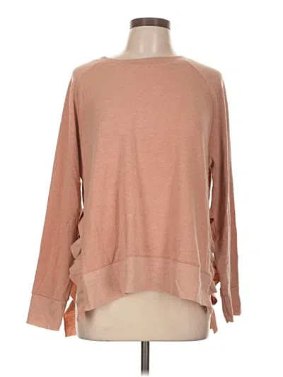Pre-owned Zara Pullover Sweater In Tan