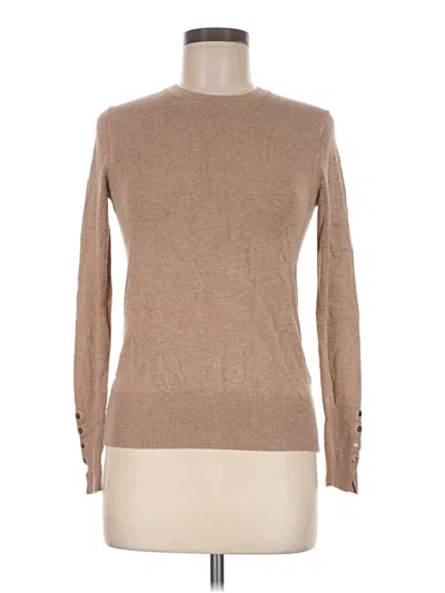 Pre-owned Zara Pullover Sweater In Tan