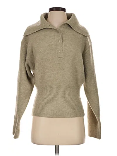 Pre-owned Zara Pullover Sweater In Tan