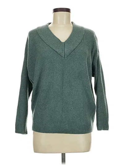 Pre-owned Zara Pullover Sweater In Teal
