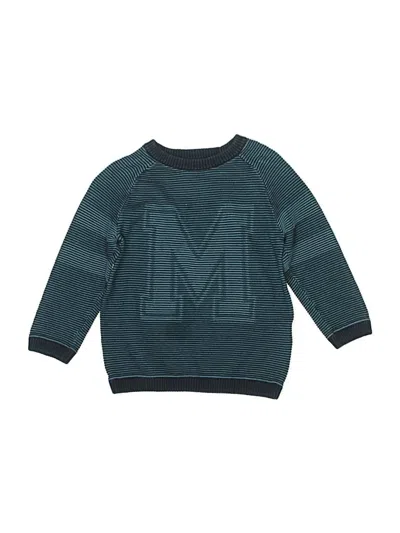 Pre-owned Zara Kids' Pullover Sweater In Teal