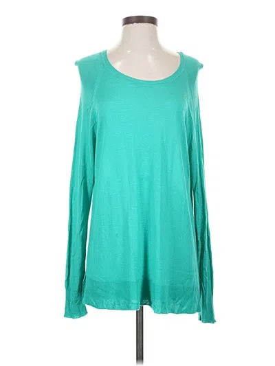 Pre-owned Zara Pullover Sweater In Teal