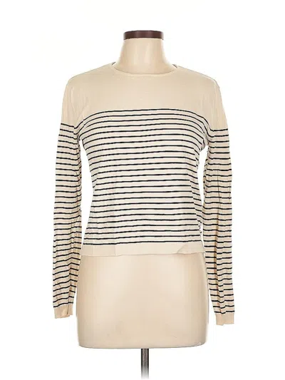 Pre-owned Zara Pullover Sweater In White