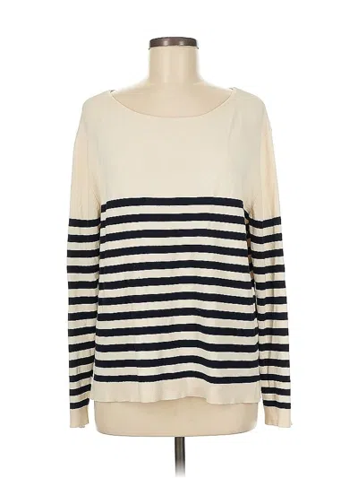 Pre-owned Zara Pullover Sweater In White