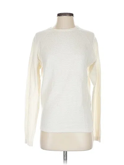 Pre-owned Zara Pullover Sweater In White