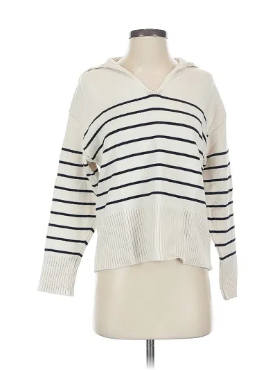Pre-owned Zara Pullover Sweater In White