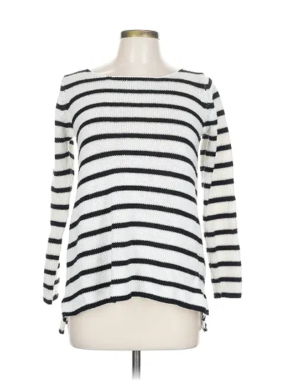 Pre-owned Zara Pullover Sweater In White