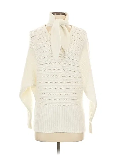 Pre-owned Zara Pullover Sweater In White