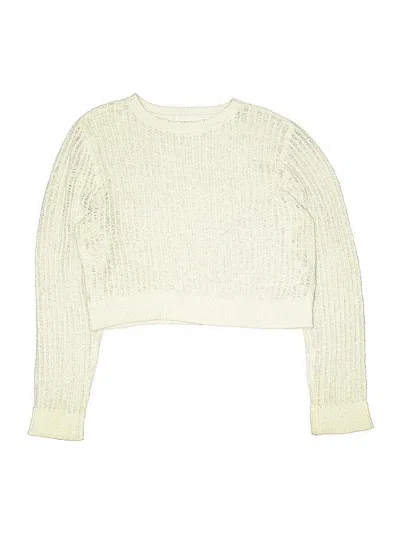 Pre-owned Zara Kids' Pullover Sweater In White