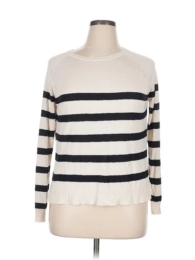 Pre-owned Zara Pullover Sweater In White