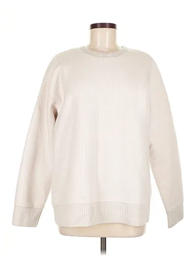 Pre-owned Zara Pullover Sweater In White