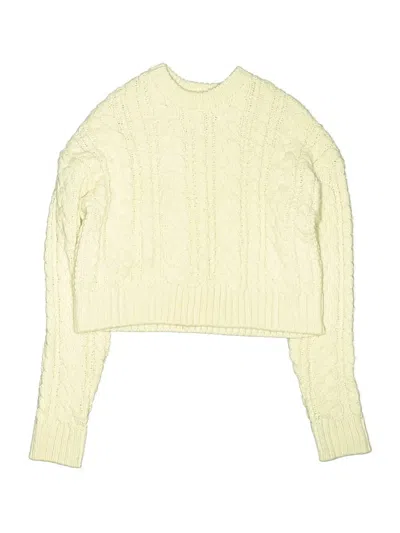 Pre-owned Zara Kids' Pullover Sweater In White