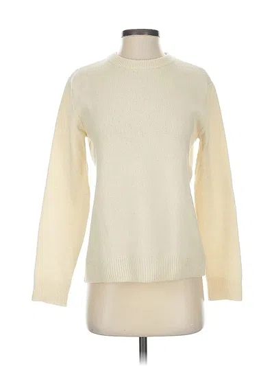 Pre-owned Zara Pullover Sweater In White