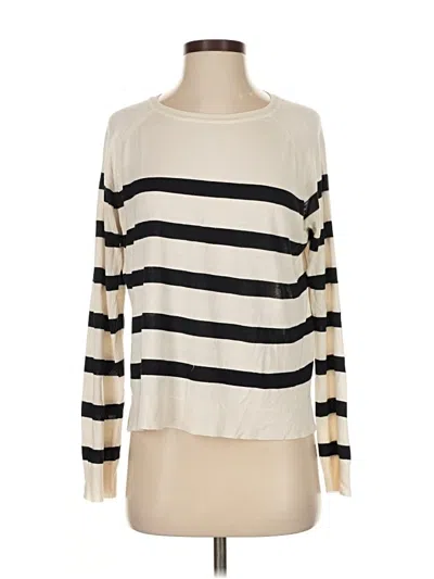 Pre-owned Zara Pullover Sweater In White