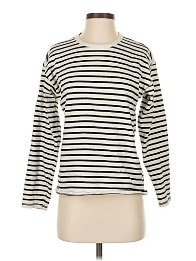 Pre-owned Zara Pullover Sweater In White