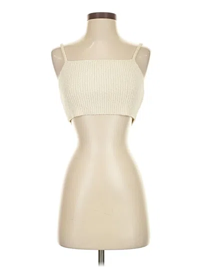 Pre-owned Zara Pullover Sweater In White