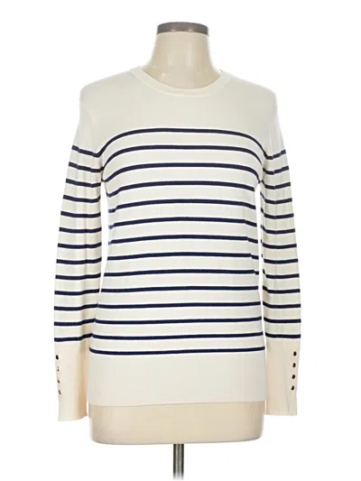 Pre-owned Zara Pullover Sweater In White
