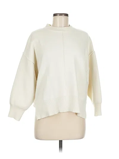 Pre-owned Zara Pullover Sweater In White