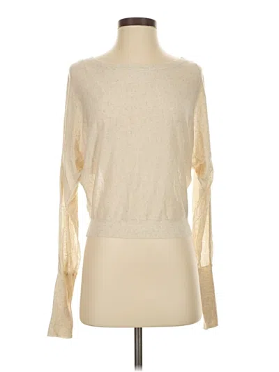 Pre-owned Zara Pullover Sweater In White
