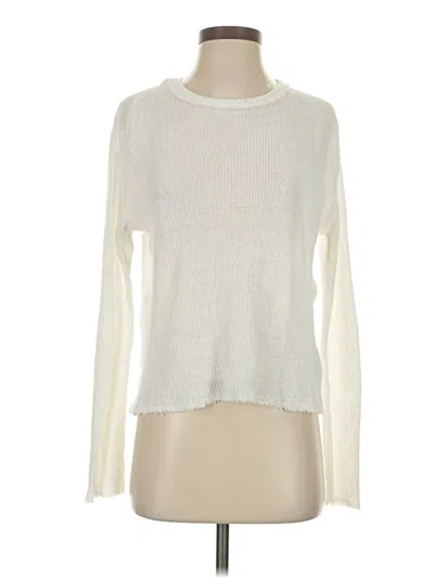 Pre-owned Zara Pullover Sweater In White