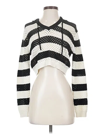 Pre-owned Zara Pullover Sweater In White