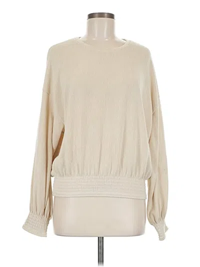 Pre-owned Zara Pullover Sweater In White