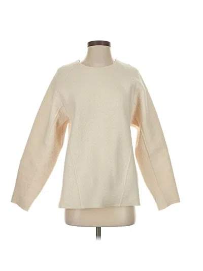 Pre-owned Zara Pullover Sweater In White