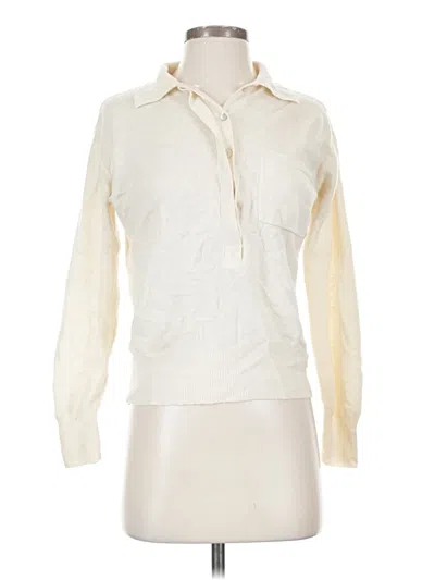 Pre-owned Zara Pullover Sweater In White