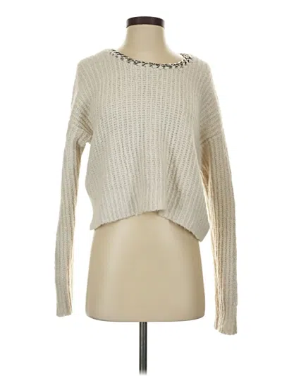Zara Pullover Sweater In White