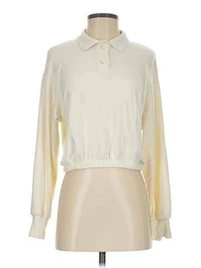 Pre-owned Zara Pullover Sweater In White