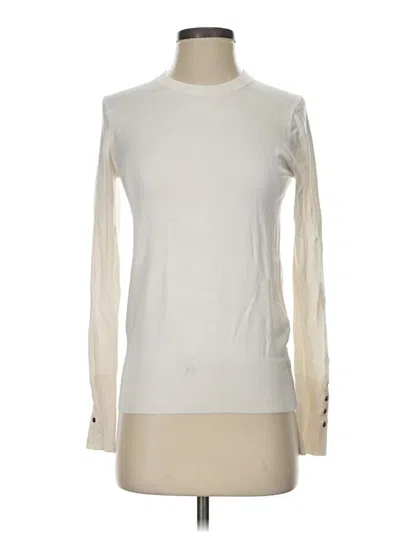 Pre-owned Zara Pullover Sweater In White