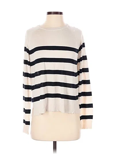 Pre-owned Zara Pullover Sweater In White