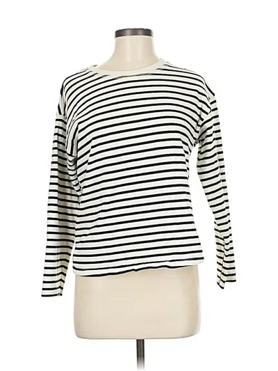 Pre-owned Zara Pullover Sweater In White