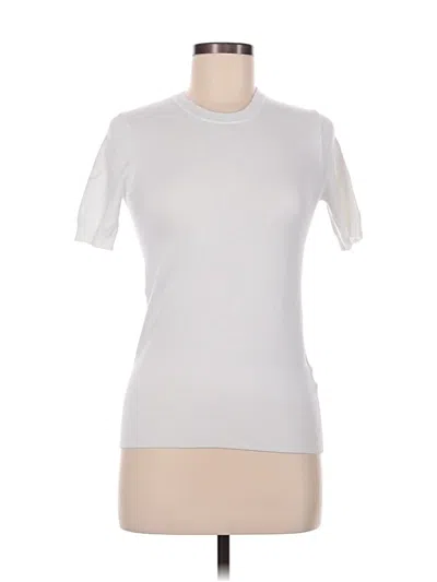 Pre-owned Zara Pullover Sweater In White