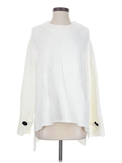 Pre-owned Zara Pullover Sweater In White