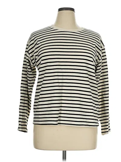 Pre-owned Zara Pullover Sweater In White
