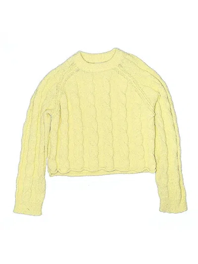 Pre-owned Zara Kids' Pullover Sweater In Yellow