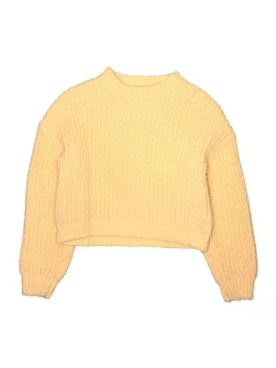 Pre-owned Zara Kids' Pullover Sweater In Yellow