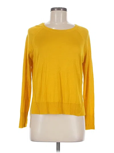 Pre-owned Zara Pullover Sweater In Yellow
