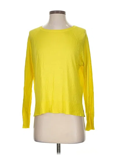 Pre-owned Zara Pullover Sweater In Yellow