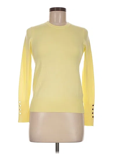 Pre-owned Zara Pullover Sweater In Yellow