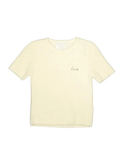 Pre-owned Zara Kids' Pullover Sweater In Yellow
