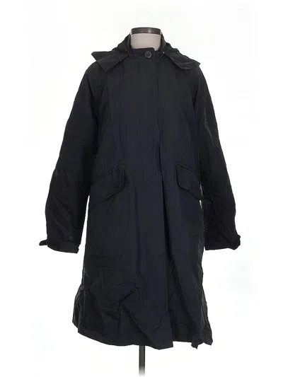 Pre-owned Zara Raincoat In Black