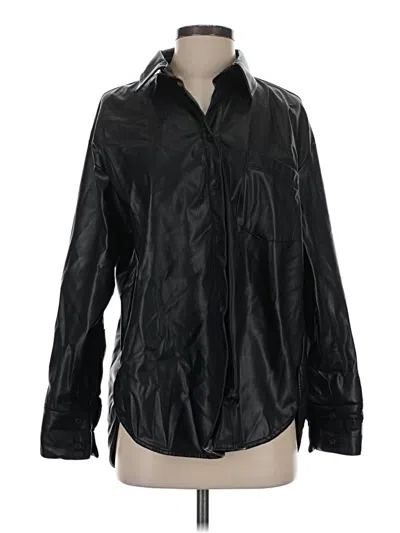 Pre-owned Zara Raincoat In Black