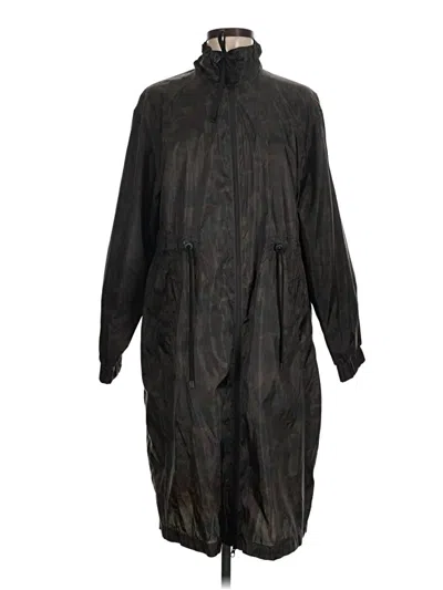 Pre-owned Zara Raincoat In Black