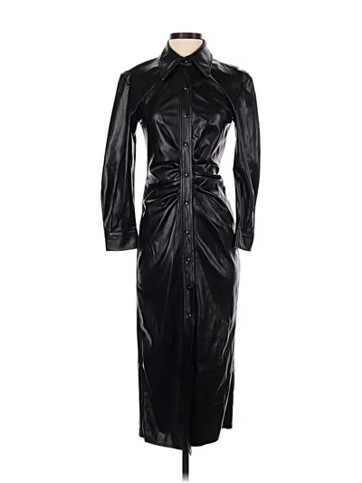 Pre-owned Zara Raincoat In Black